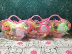 画像1: すずらんケース入り★ビーズアクセサリーセット　ハートケース　時計　ミラーなど　OM781 (1)