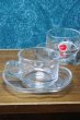 画像10: 曽我ガラスSOGA GLASS　PAON　アップルりんご型のカップ＆ソーサー　各種　C96 (10)
