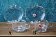 画像12: 曽我ガラスSOGA GLASS　PAON　アップルりんご型のカップ＆ソーサー　各種　C96 (12)