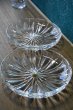 画像2: ADERIAアデリアゴールドガラス　放射線カット　丸中ガラス皿　2枚セット　ミッドセンチュリー　GUS313　 (2)