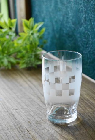 ムラーノガラス ムラノガラス ショットグラス 共箱 約5cm×6.5cm-
