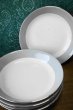 画像7: S.G.K　カレー皿５枚とスープ皿セット　グレーライン　モダン食器　SS198 (7)