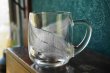 画像7: リーフ柄　洒落たガラスマグカップ　1個　GL126 (7)