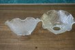 画像4: フリル　ガラスの小鉢2個セット　柄入り　GUS334 (4)