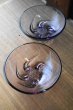 画像2: モダン　太陽のようなガラスの器　薄紫色　色ガラス小鉢　１個　GU229 (2)