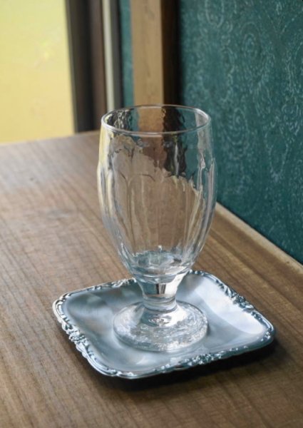 画像1: 純喫茶　佐々木ガラス　GLORY　グローリー　ジュースグラス　足付きグラス　1個　GL136 (1)