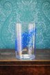 画像2: ADERIA　アデリアガラス　青い小花の連なるグラス　タンブラー　GL156 (2)