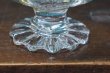 画像7: 佐々木ガラス　足付きデザートグラス　パフェグラス　オレンジ花柄　1個　GU231 (7)