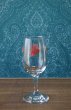 画像6: 佐々木ガラス　ピンクフラワーの花柄　ワイングラス　1個　GL141 (6)