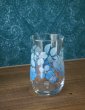 画像6: 佐々木ガラス　まるみくびれグラス　タンブラー　ブルーグラデーション花柄　GL166 (6)