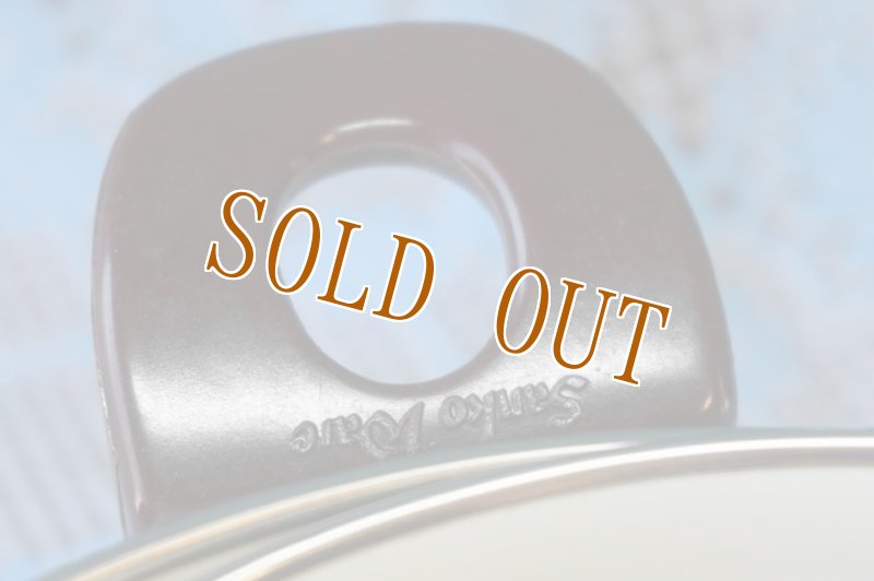 画像6: 江尻ホーロー　サンコーウェア　赤ライン　ホーロー両手鍋　16cm　HN290 (6)