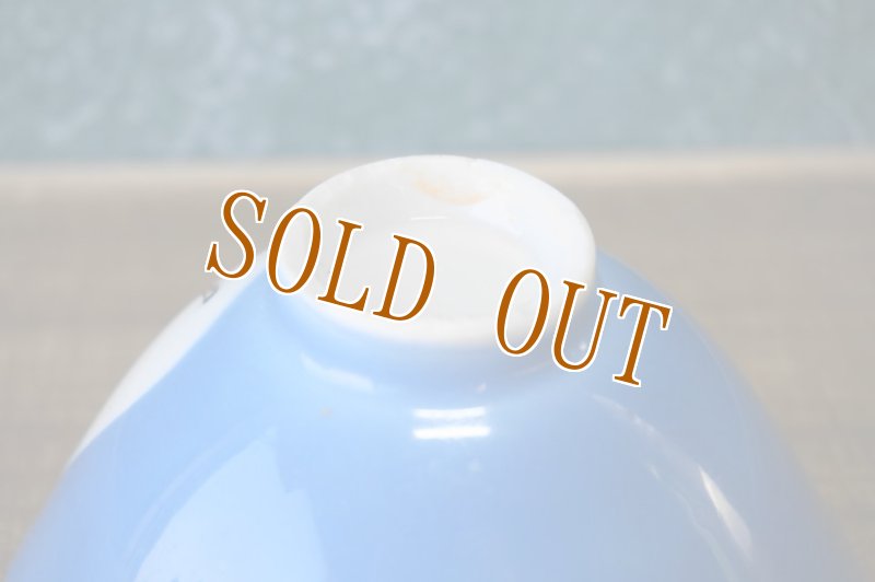 画像3: レトロ　版権のない自由な時代のバンビ茶碗　ブルー　CW245 (3)