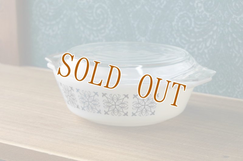 画像2: オールドパイレックス　チェルシー　キャセロール　蓋付き　希少　deadstock　PL20 (2)