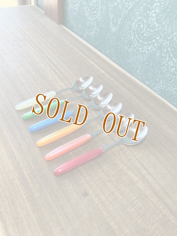 画像5: GM　パール柄　ステンレス製ティースプーン　各種　KT491 (5)