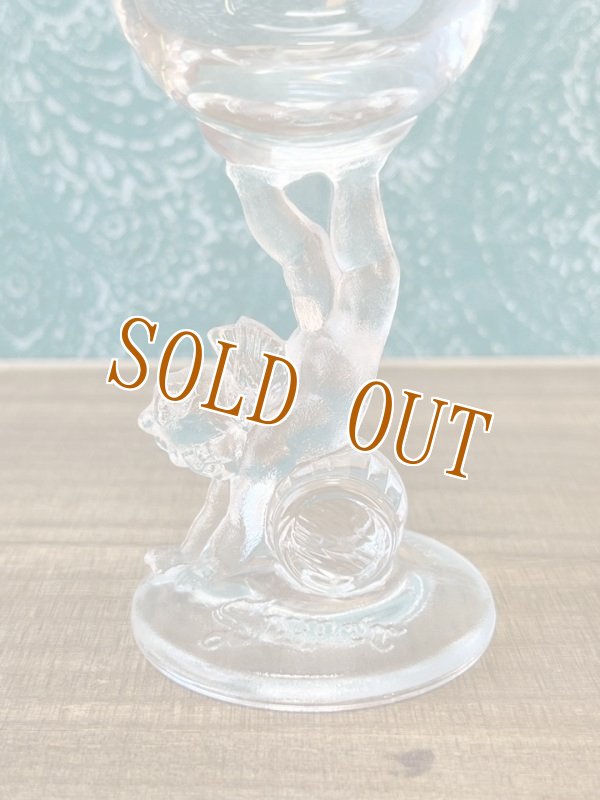 画像2: SUPER　NIKKA　スーパーニッカウヰスキー　ノベルティワイングラス　天使と酒樽　GL182 (2)