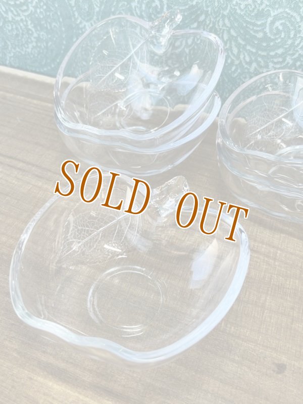 画像7: SOGA　曽我ガラス　アップルガラス器セット　大きなりんごのサラダボウルとりんごたち　GUS323 (7)