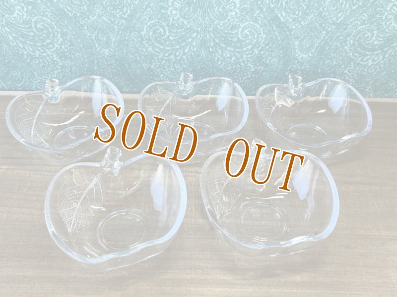 画像6: SOGA　曽我ガラス　アップルガラス器セット　大きなりんごのサラダボウルとりんごたち　GUS323 (6)