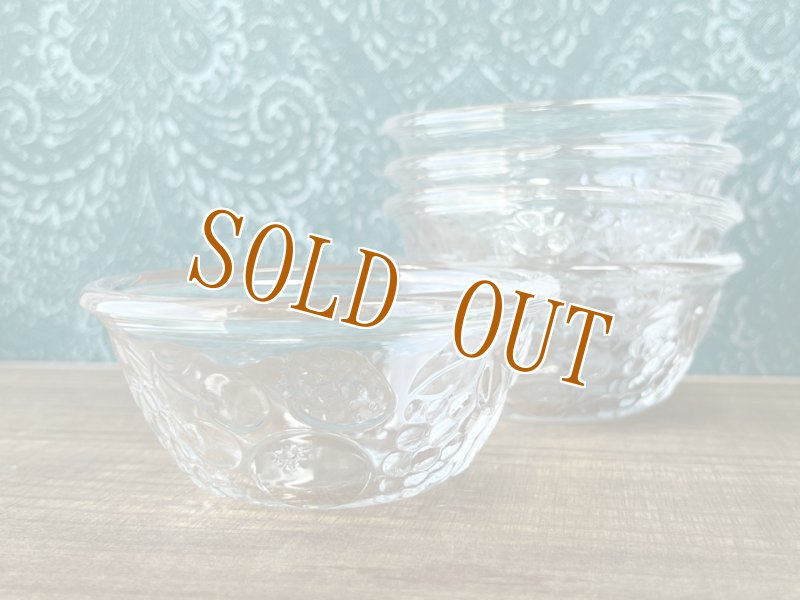 画像4: フルーツ　果物いっぱいのガラスの器　ミニサイズ　ヨーグルト　アイスなどに。5個セット　GUS347 (4)