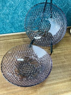 ギヤマン アンティークガラス 小皿 豆皿 5枚 ガラス葉小皿5枚 小皿 antique art nozomi 通販 18261681