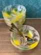 画像7: レモンのガラス器セット　フルーツやアイスに。スプーン付き　GUS369 (7)