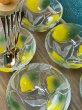 画像2: レモンのガラス器セット　フルーツやアイスに。スプーン付き　GUS369 (2)