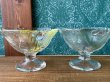 画像4: SOGA　曽我ガラス　ガラスのアイスクリームカップ　パフェグラス　葉模様　各色　GU233 (4)