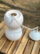 画像6: アントレックス　BCペンダントライト　陶器製照明器具ホワイト　ひょうたん型　KG725 (6)