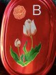 画像3: HOKUSEI　ホクセイ　カラーアルミ弁当箱　赤　大　花　チューリップ　鳥　各種　BY242 (3)