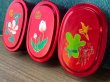 画像5: HOKUSEI　ホクセイ　カラーアルミ弁当箱　赤　大　花　チューリップ　鳥　各種　BY242 (5)