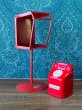 画像9: 80年代貯金箱　赤電話とベスパの置物セット　OM791 (9)