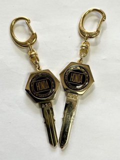 旧車 ブランクキー まとめ売り 旧車ブランクキー TURBOスペアキー ゴールド BK5