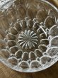 画像4: 深めガラス器　サラダボウル　中心に花　水玉カット　2個セット　GUS377 (4)
