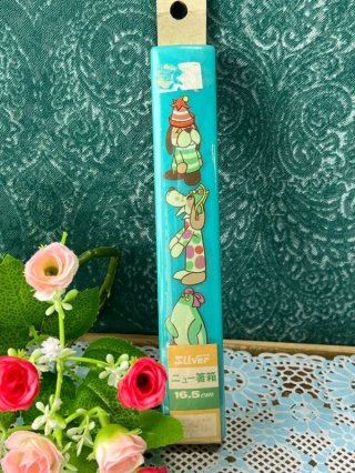 未使用品　デッドストック　ビンテージ　和ガラス　吹きガラス　スプーン　３本　緑色 未使用品 デッドストック ビンテージ 和ガラス 吹きガラス