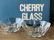画像3: SOGA　CHERRY　GLASS　曽我　チェリーグラス　八角形　ガラスの器　ガラス厚　 (3)