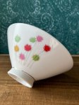 画像2: ポンポン小花柄のお茶碗　CW151 (2)