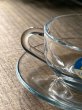 画像4: ADERIA　アデリア　アデレックス　ガラスティーカップ＆ソーサー　耐熱カップ　ソーサーに裏印なし　C338 (4)