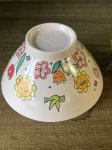 画像6: ＮＯＲＩＴＡＫＥ　ノリタケメラミン茶碗　ピンク花柄　Ｎ65 (6)