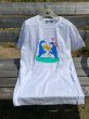 画像1: SUNTORYサントリーオリジナルウエア　SUNTORY　DRAFT　BEER　ペンギンズバーTシャツ　ホワイト　激レア　VA66 (1)