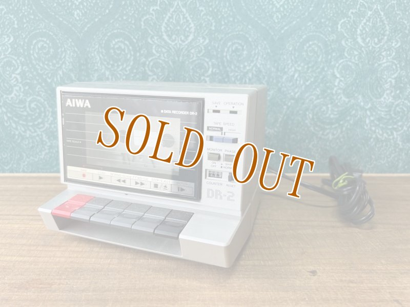 画像1: 昭和家電　AIWA DETA　RECORDER　DR-2　アイワデータレコーダー　KD32 (1)