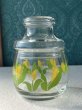 画像3: HOYA　保谷　ガラスキャニスター　チューリップ　花柄容器　１個　GC140 (3)