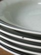 画像7: TONO　CHINA　ラインプレート　カレー・シチュー皿　モダンブラウンブルー　5枚セット　 (7)