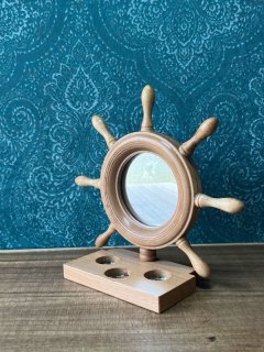 SHISEIDO 資生堂花椿会エメロード記念品 1969年 かがみ 手鏡