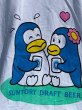 画像2: SUNTORYサントリーオリジナルウエア　SUNTORY　DRAFT　BEER　ペンギンズバーTシャツ　ホワイト　激レア　VA66 (2)