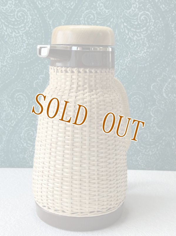 画像7: タイガー魔法瓶　天然の籐　卓上ポット　木蓋　PSH-1002　1ℓ　P325 (7)