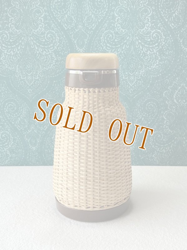 画像2: タイガー魔法瓶　天然の籐　卓上ポット　木蓋　PSH-1002　1ℓ　P325 (2)