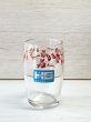 画像1: 佐々木ガラス　ハードストロング　強化ガラス　赤　花柄　樽型グラス　GL261 (1)