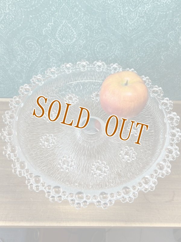 画像5: 希少　ADERIA　アデリア　ピコット　ガラス製ケーキスタンド　コンポート　GU294 (5)