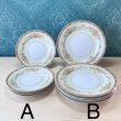 画像8: 日本陶器会社　NORITAKE　ノリタケの古いお皿セット　vintageplate　ヴィクトリア　サイズ2種　各種セット (8)