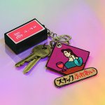 画像20: ニューレトロ　スティッチワークキーホルダー　各種　 (20)