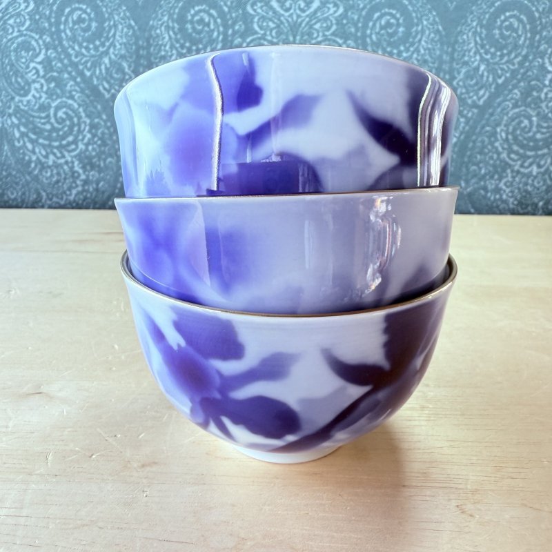 画像8: 深川製磁　湯飲み5客揃え　湯呑み茶碗　カトレア (8)